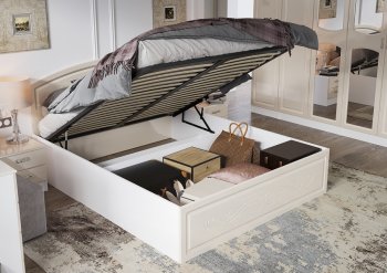 Кровать с подъемным механизмом Венеция КРПМ (ИЦ) в Качканаре - kachkanar.mebel-e96.ru | фото
