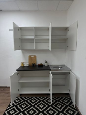 Кухонный гарнитур Куба 1600 мм (БТС) в Качканаре - kachkanar.mebel-e96.ru
