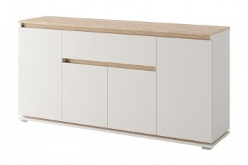 Тумба 4 двери 1 ящик Юта (БМ) в Качканаре - kachkanar.mebel-e96.ru